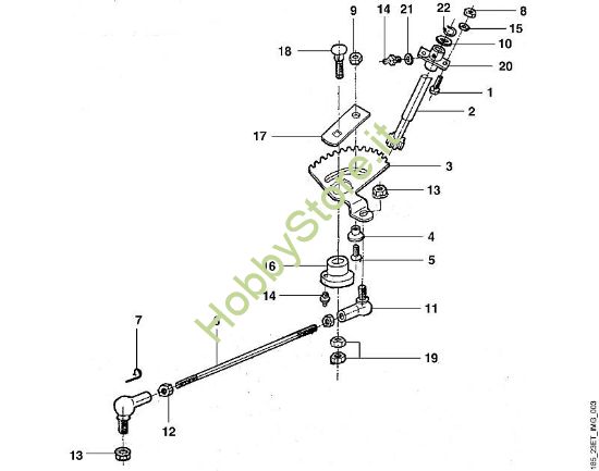 C - Sterzo MT MT 680 della marca Viking