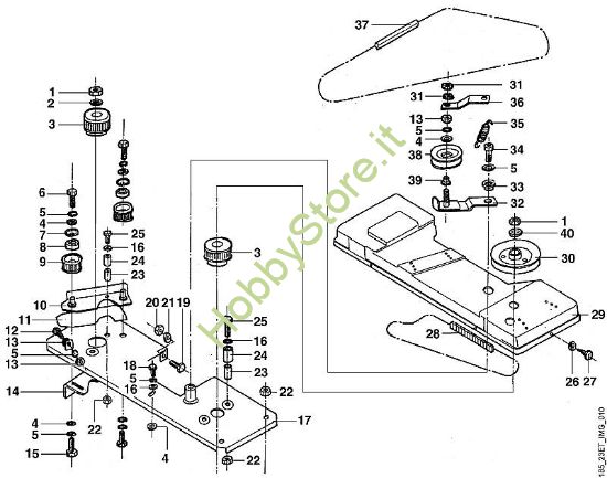 J - Apparato di taglio -2 MT MT 680 della marca Viking