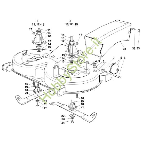 Picture of I - Apparato di taglio -2 MT 740