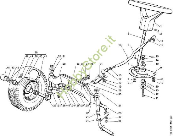 C - Sterzo MT MT 740 (1999, 2000) della marca Viking