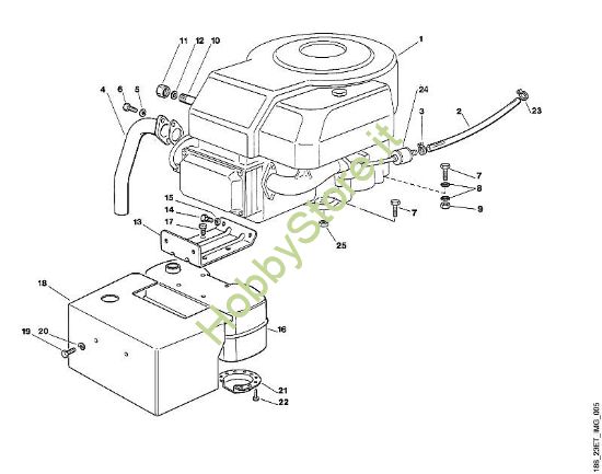 E - Motore MT MT 740 (1999, 2000) della marca Viking