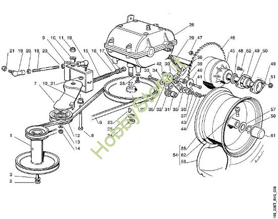 F - Riduttore MT MT 740 (1999, 2000) della marca Viking