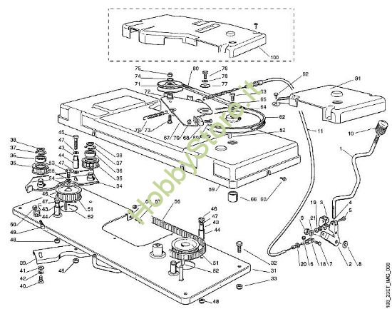 H - Apparato di taglio -1 MT MT 740 (1999, 2000) della marca Viking