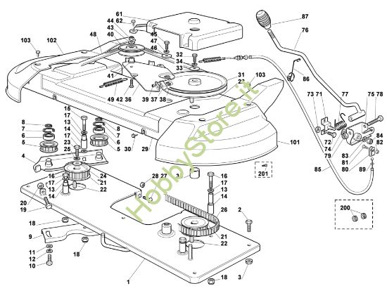 Picture of H - Apparato di taglio -1 MT 745