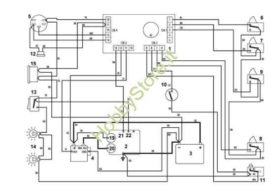 Picture of N1 - Schema elettrico MT 745