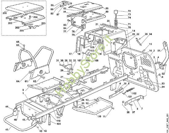 A - Telaio MT MT 780 della marca Viking