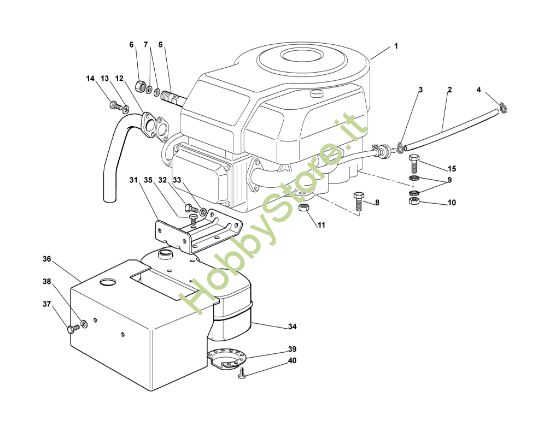 Picture of E - Motore 15,5 HP MT 780