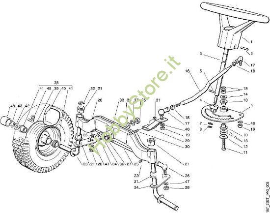 C - Sterzo MT MT 780 (1999) della marca Viking