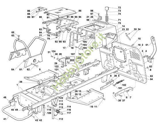 Picture of A - Telaio MT 785