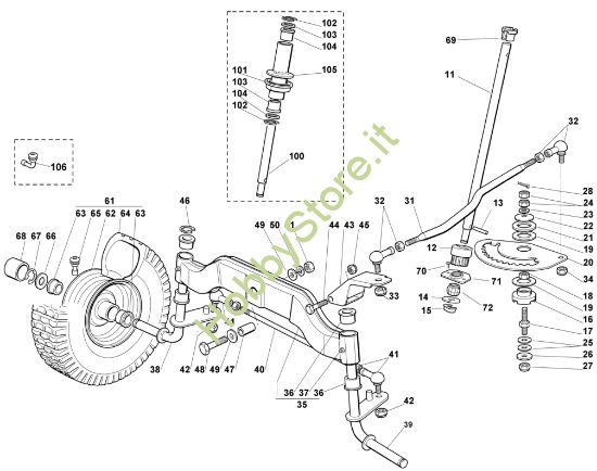 Picture of C - Sterzo MT 785