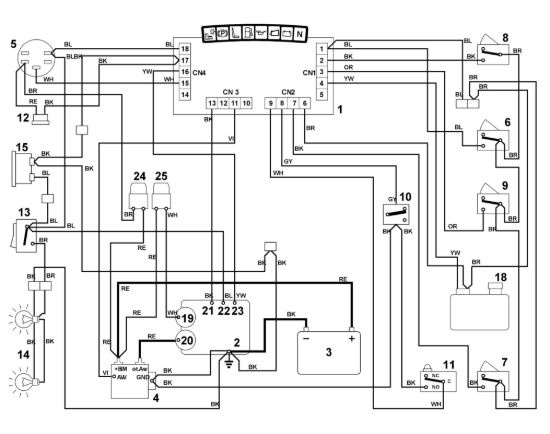Picture of Q - Schema elettrico MT 785 S MT 785