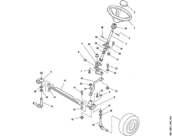 B - Sterzo MT MT 820 della marca Viking