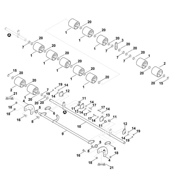 Picture of B - Sistema di regolazione contorni AKF 127