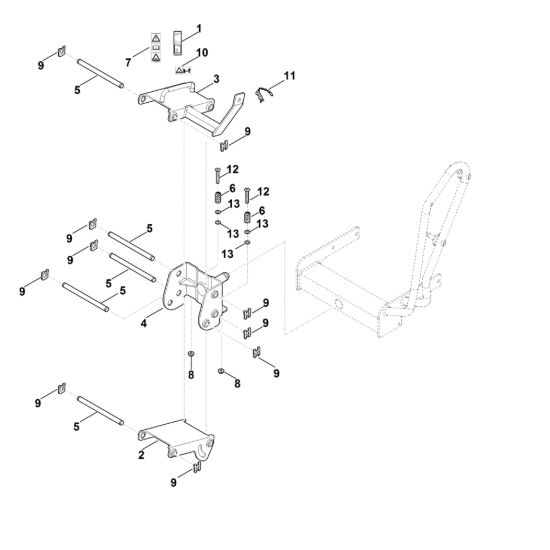 Picture of D - Telaio intermedio ASP 100.0