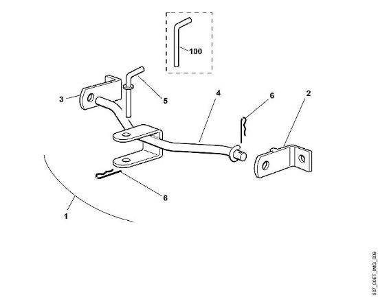 A - Dispositivo per rimorchio Parti accessorie RC 780 della marca Viking