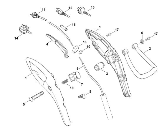 Picture of A - Impugnatura TE 410