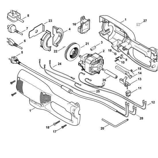 Picture of A - Elettromotore TE 600