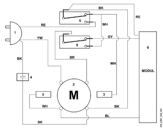 D - Schema elettrico HE HE 450 della marca Viking