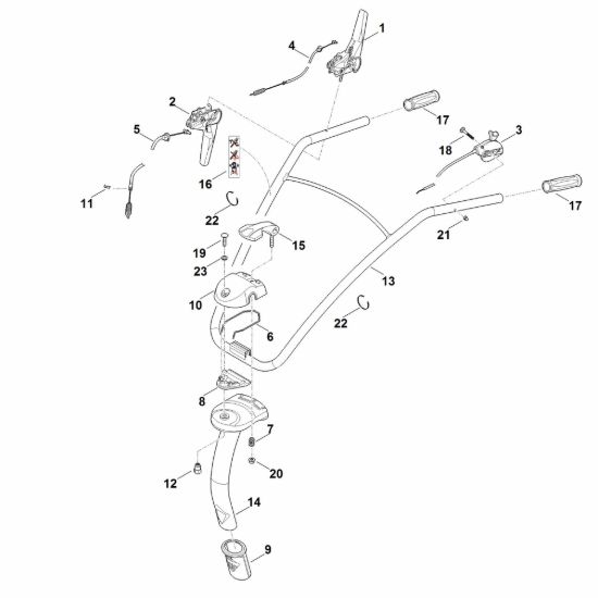 Picture of A - Manubrio HB 585.1