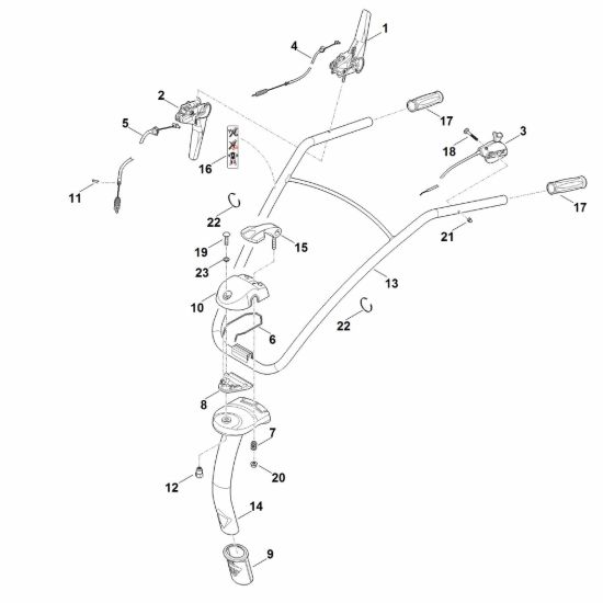 Picture of A - Manubrio HB 685.1