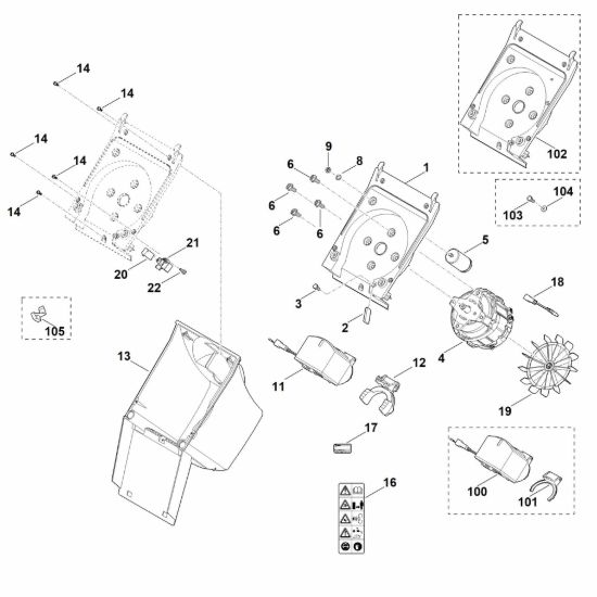 Picture of B - Corpo, Elettromotore GE 103.1