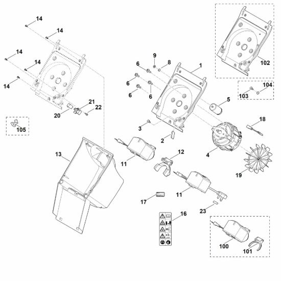 Picture of B - Corpo, Elettromotore GE 105.1