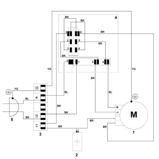 Picture of C - Schema elettrico GE 25 L
