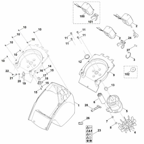 Picture of B - Corpo, Elettromotore GE 250.1