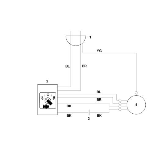 Picture of H - Schema elettrico GE 35.1 L