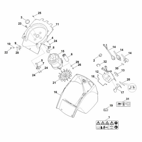Picture of C - Corpo, Elettromotore GE 355.1