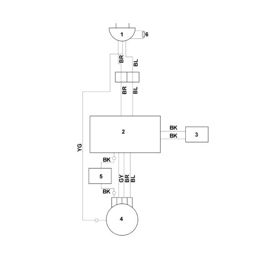 Picture of H - Schema elettrico GE 355.1 GE 355.1