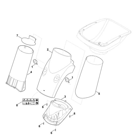 Picture of B - Parte inferiore imbuto GE 375.1