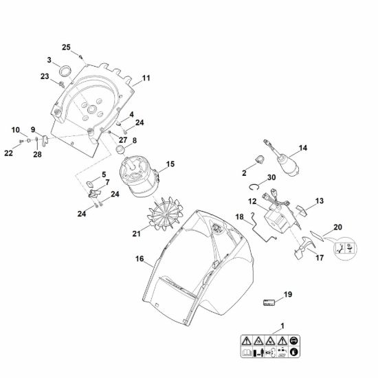 Picture of C - Corpo, Elettromotore GE 375.1