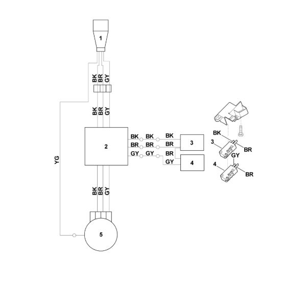 Picture of I - Schema elettrico GE 450.1 GE 450.1