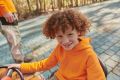 Felpa con cappuccio Orange Stihl Bambino