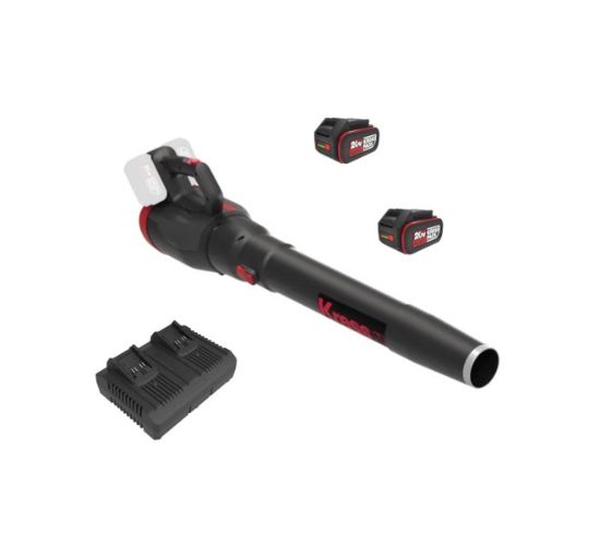 Soffiatore Kress 40 Volt KG584 2 Batterie e 1 Caricabatterie