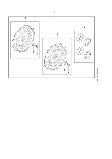 Picture of Ricambi Kit di aggiornamento 10, iMOW Ruote di trazione