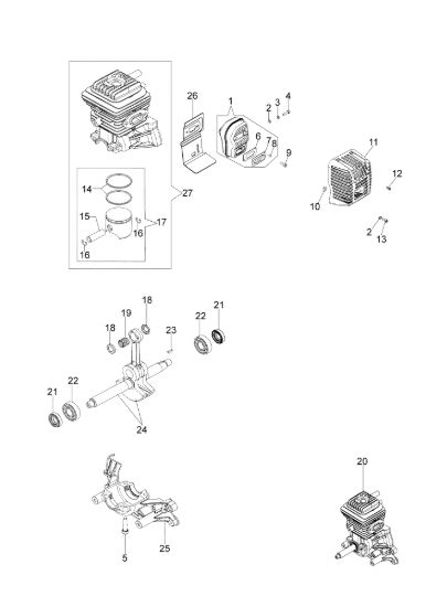 Picture of Motore WP 30 Motopompa