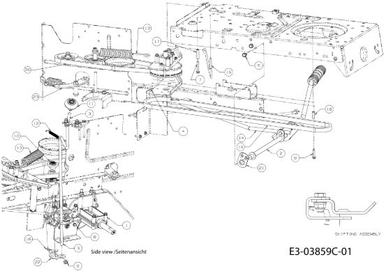 Picture of Trasmissione (2/2) KROSSER 92/13,5 T Cat.2010 Trattorino