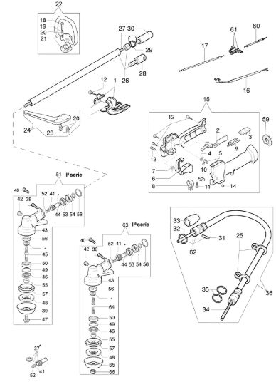 Picture of Trasmissione 446 BP Decespugliatore