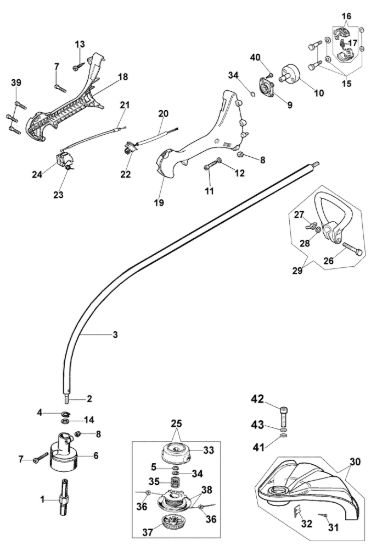 Picture of Trasmissione 725 B Decespugliatore