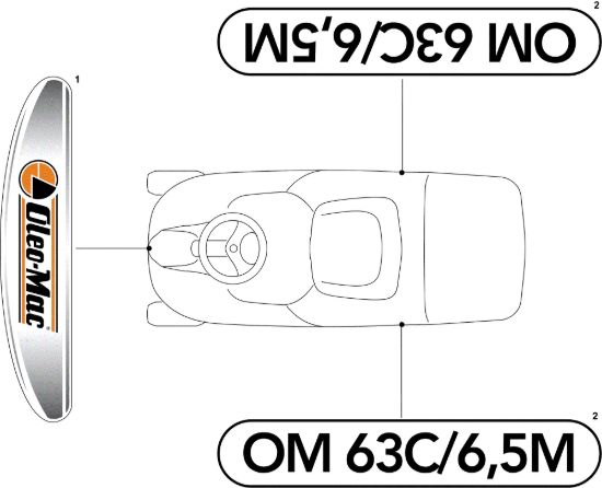 Picture of Etichette (2/2) OM 63C/6,5V Cat.2011 Trattorino