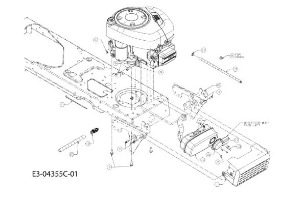 Picture of Motore KROSSER 105/17,5 H Cat. 2011 (13XXXXXX636) Trattorino