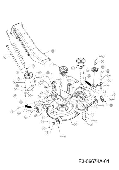 Picture of Piatto di taglio (13BF49KN636) KROSSER 105/22 H Cat. 2011 (13XXXXXX636) Trattorino