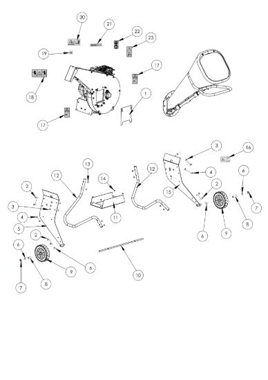Picture of Esploso 1 SH 400 Biotrituratore