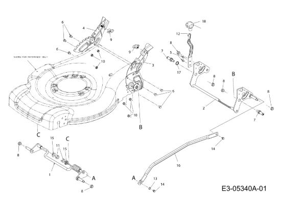 Picture of Sistema altezza di taglio G 55 VBX 4-IN-1 Cat. 2012 Rasaerba