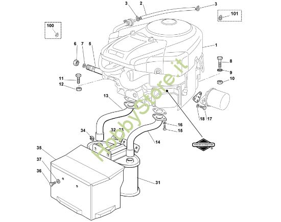 Picture of F - Motore MT 785 S MT 785 S