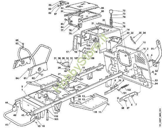 A - Telaio MT MT 790 della marca Viking