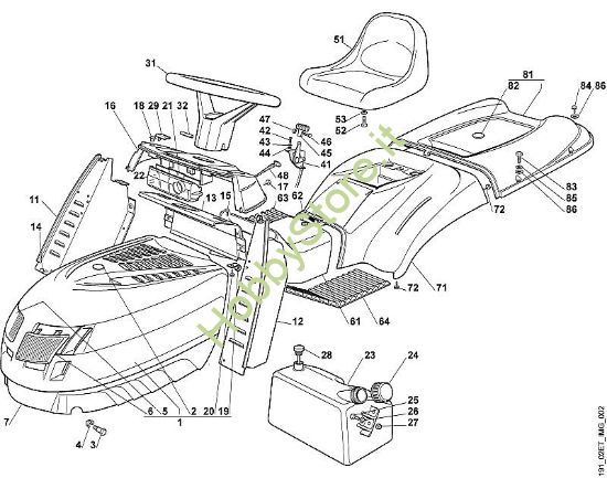 B - Carrozzeria , sedile MT MT 790 della marca Viking
