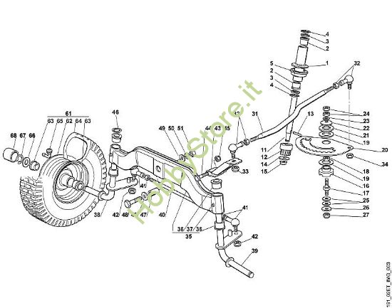 C - Sterzo MT MT 790 della marca Viking